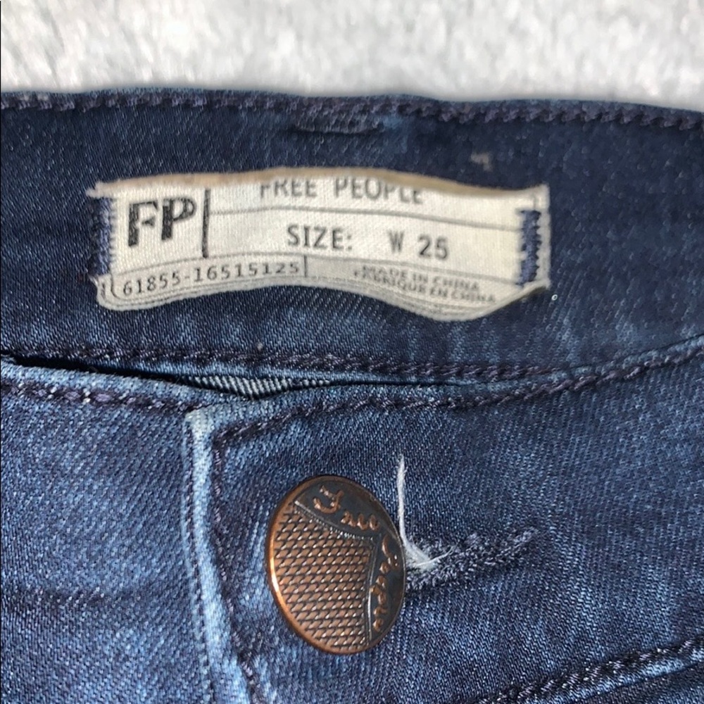 FREE PEOPLE High-Waisted Stretch Flare Jeans - Picture 5 of 9